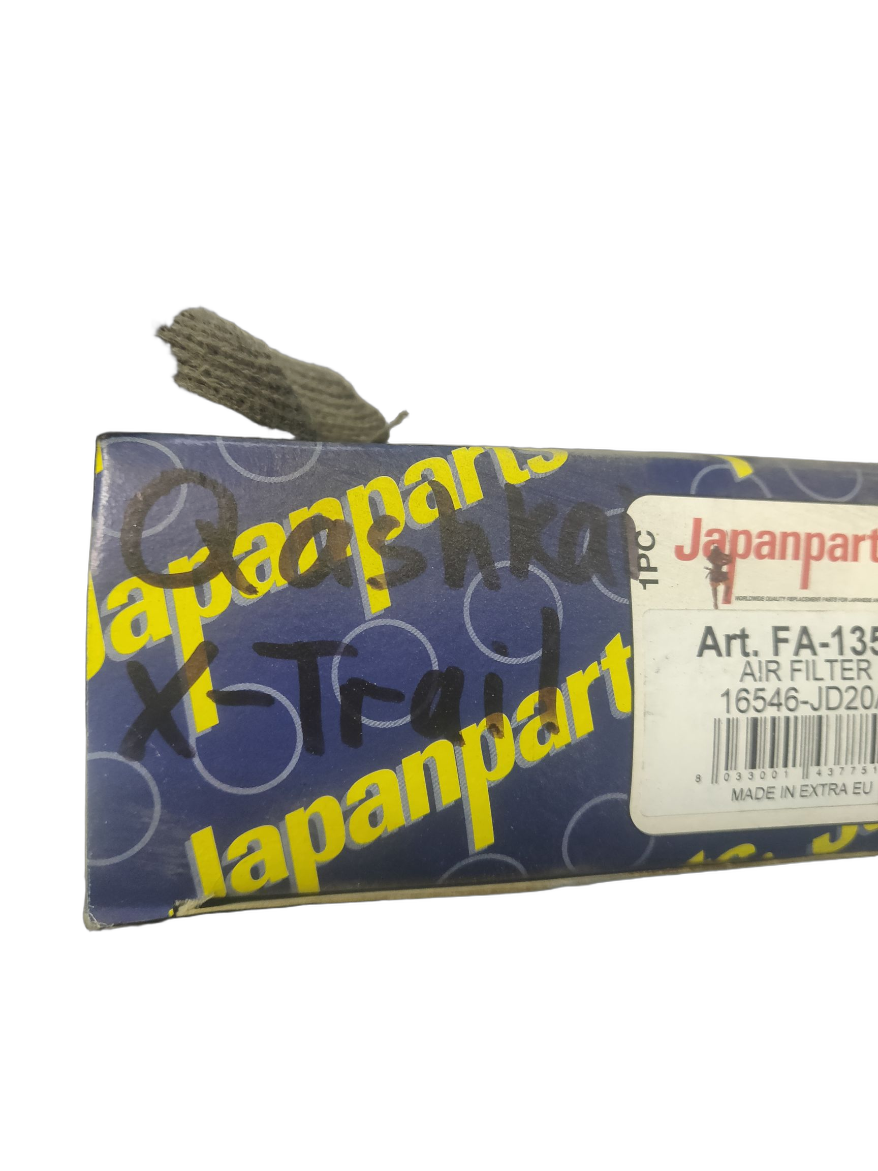 Фильтр воздушный Japan Parts на NISSAN Qashqai, X-Trail, RENAULT Koleos