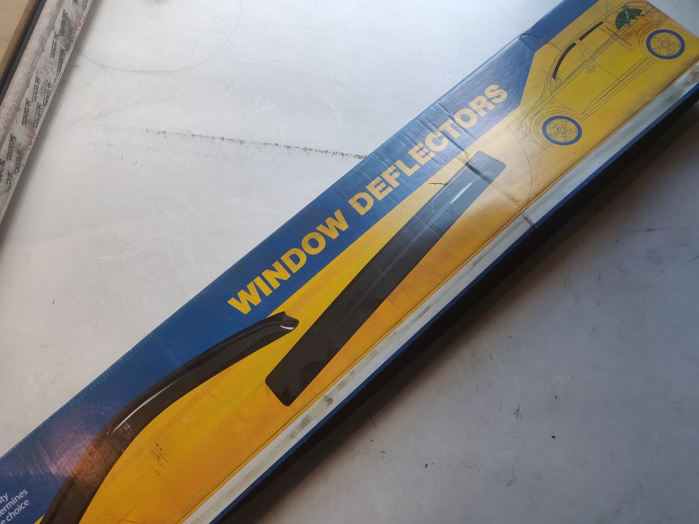 Дефлекторы окон Amd (комплект) на Chevrolet Lanos седан