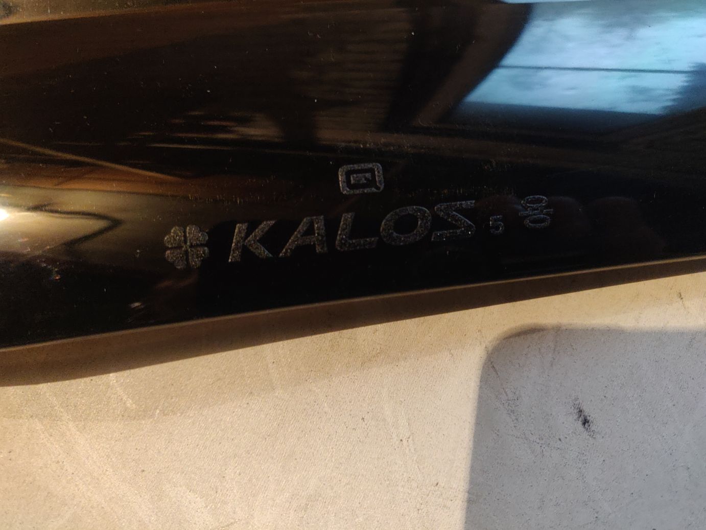 Ветровик Kalos 5 задн.лев.двери