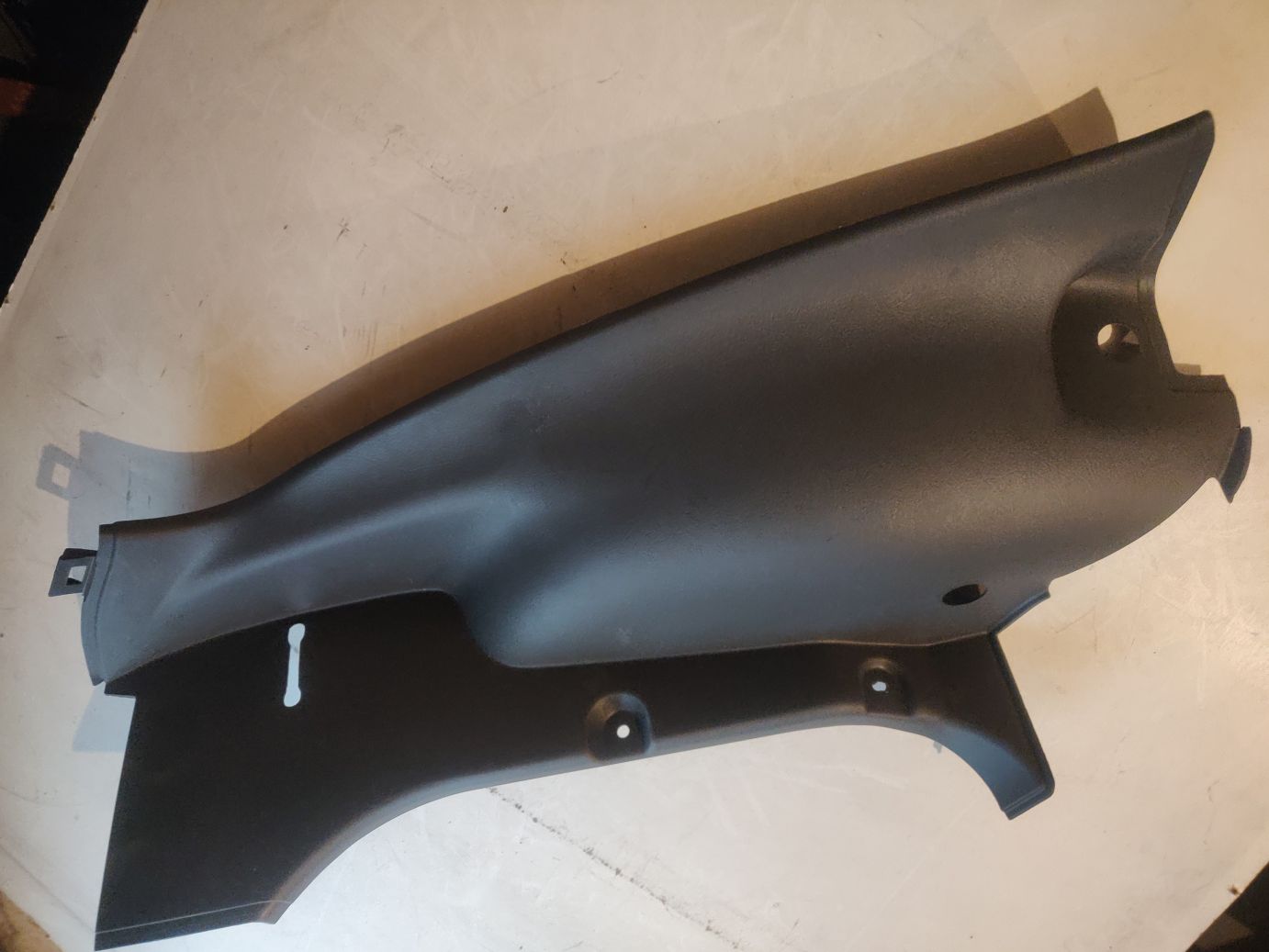 Облицовка арки колеса левая задняя на Chevrolet Lanos