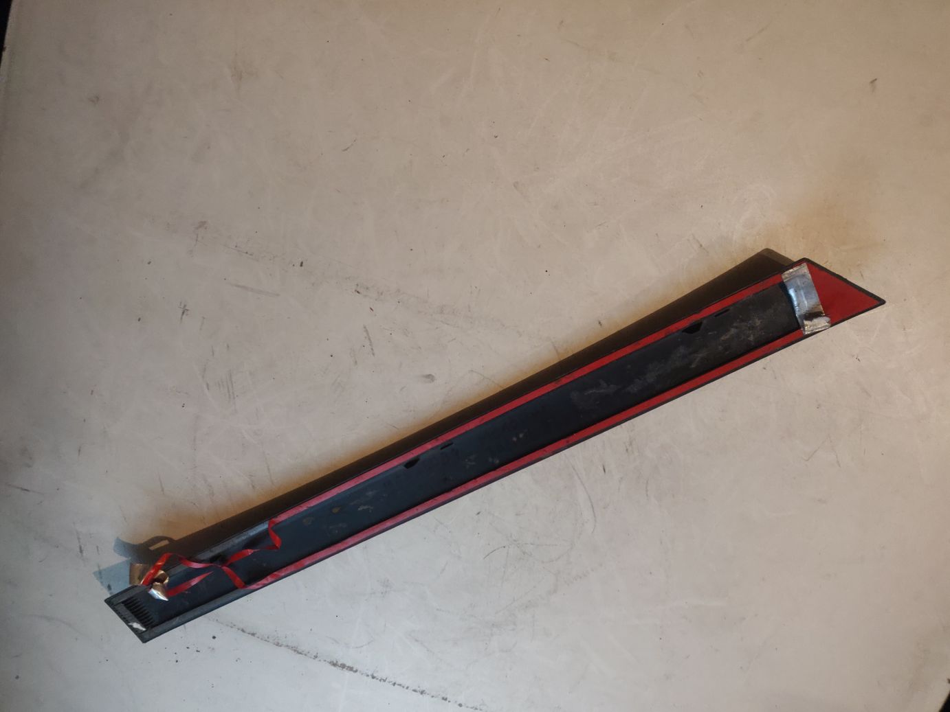 Молдинг  задней левой двери на Chevrolet Captiva