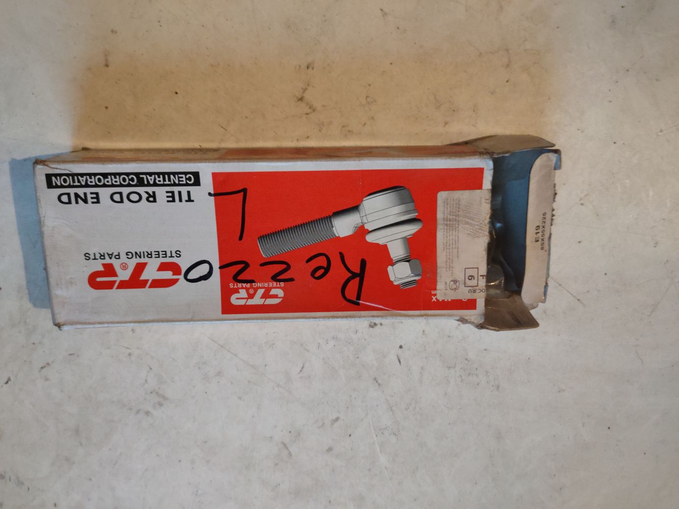 Наконечник рулевой тяги левый CTR на Chevrolet Rezzo