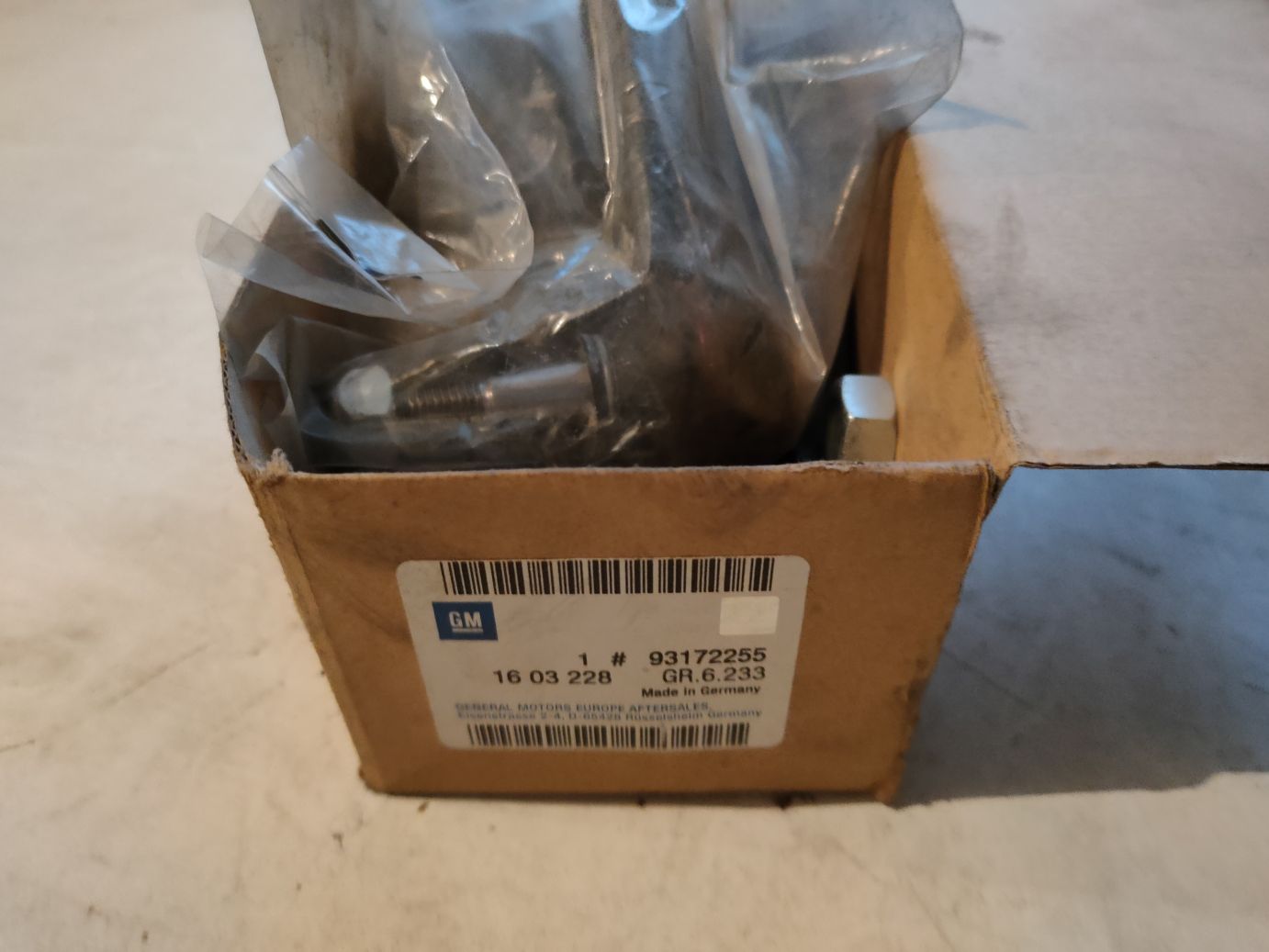 Комплект, ремонтный, концевая часть соединительной тяги, п/с на OPEL Vectra-C