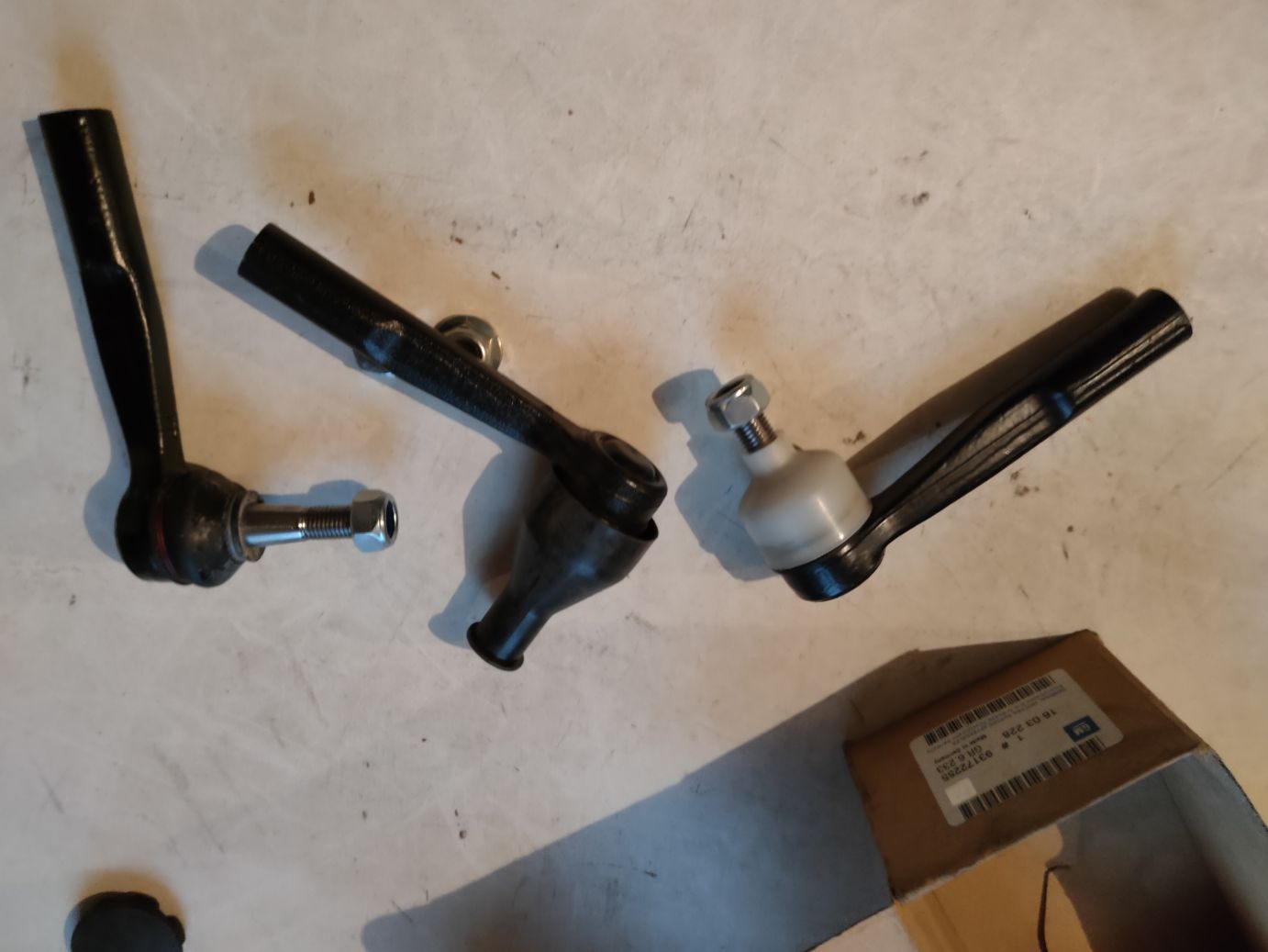 Комплект, ремонтный, концевая часть соединительной тяги, п/с на OPEL Vectra-C