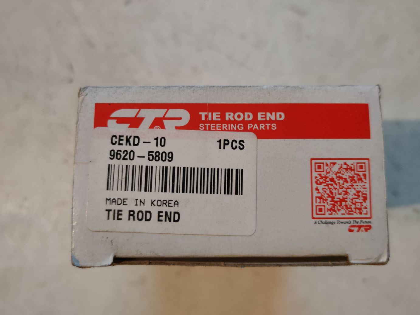 Наконечник рулевой тяги CTR на Chevrolet Epica