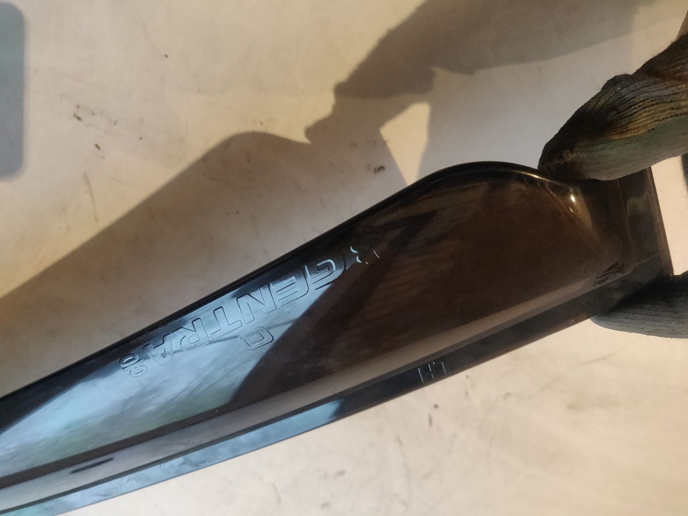 Ветровик задн.лев. Gentra на Chevrolet Lacetti