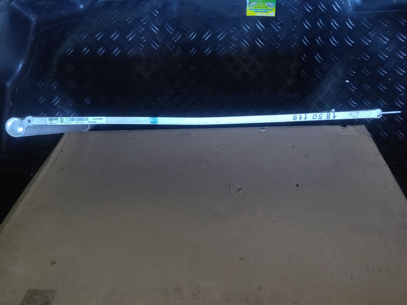 Радиатор кондиционера с осушителем GM для а/м Opel Corsa D