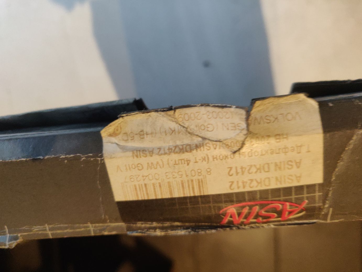 Дефлекторы окон (комплект 4 шт.) Asin на Volkswagen Golf хэтчбек V