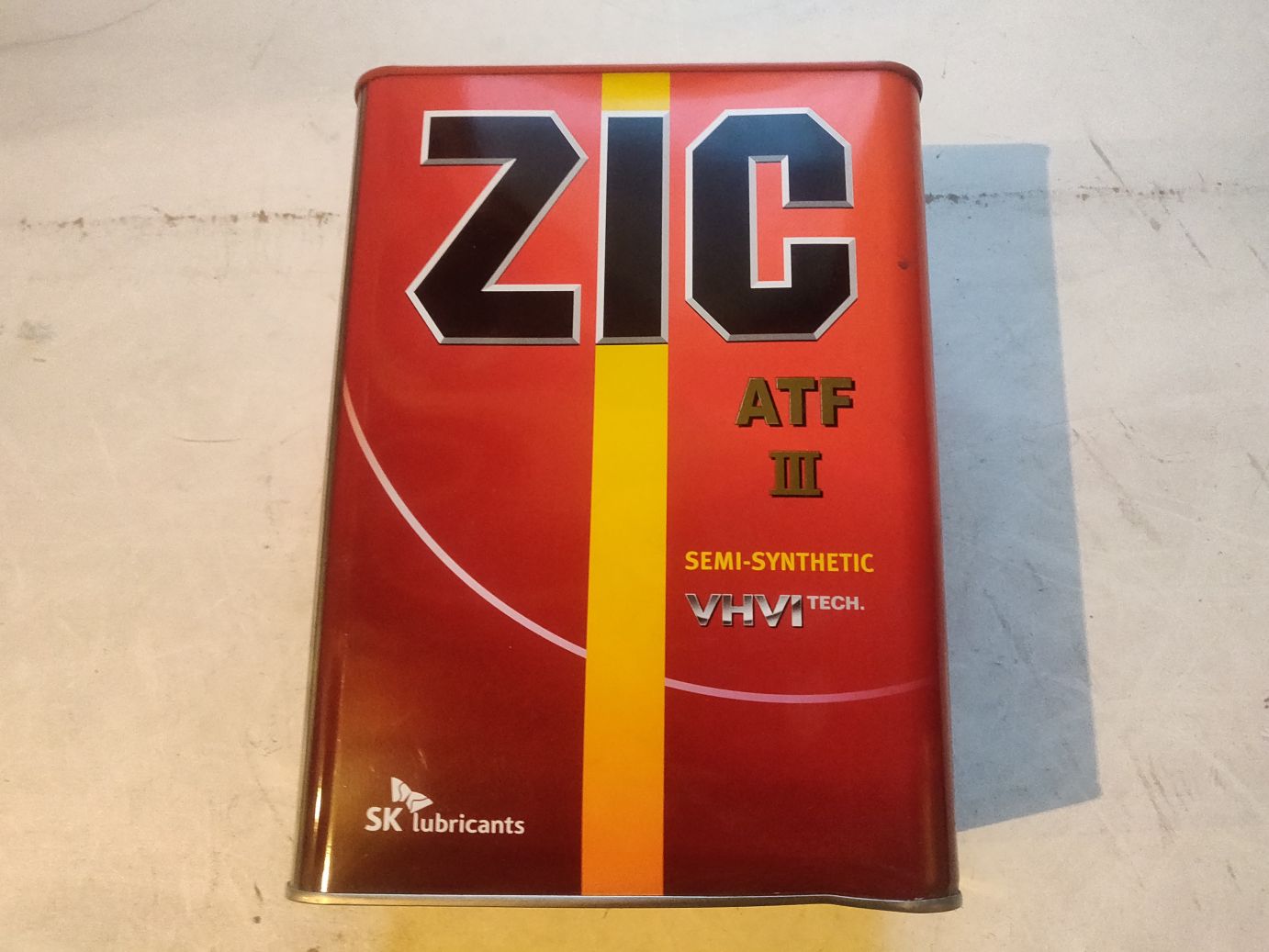 Масло ZIC ATF III 4 л.