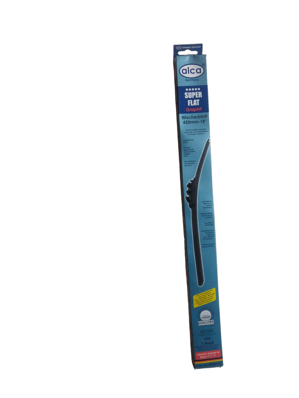 Щетка стеклоочистителя Alca 450 мм Super Flat Graphit 