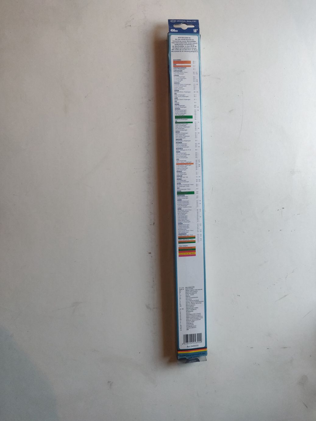 Щетка стеклоочистителя Alca 450 мм Super Flat Graphit              