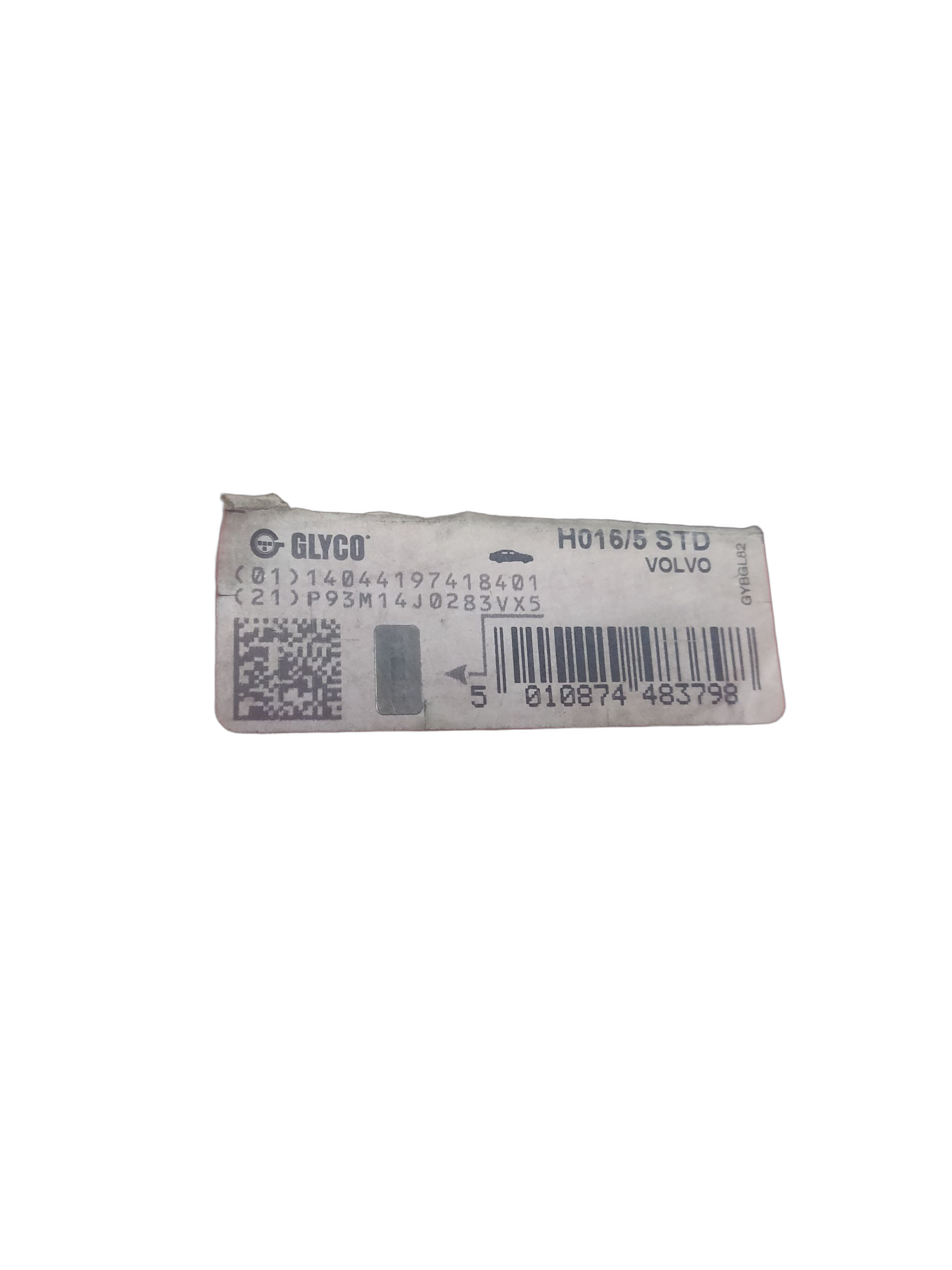 Вкладыши коренные, комплект Glyco на VOLVO 240, 340-360, 740, 760, 940, 960, GINETTA G34