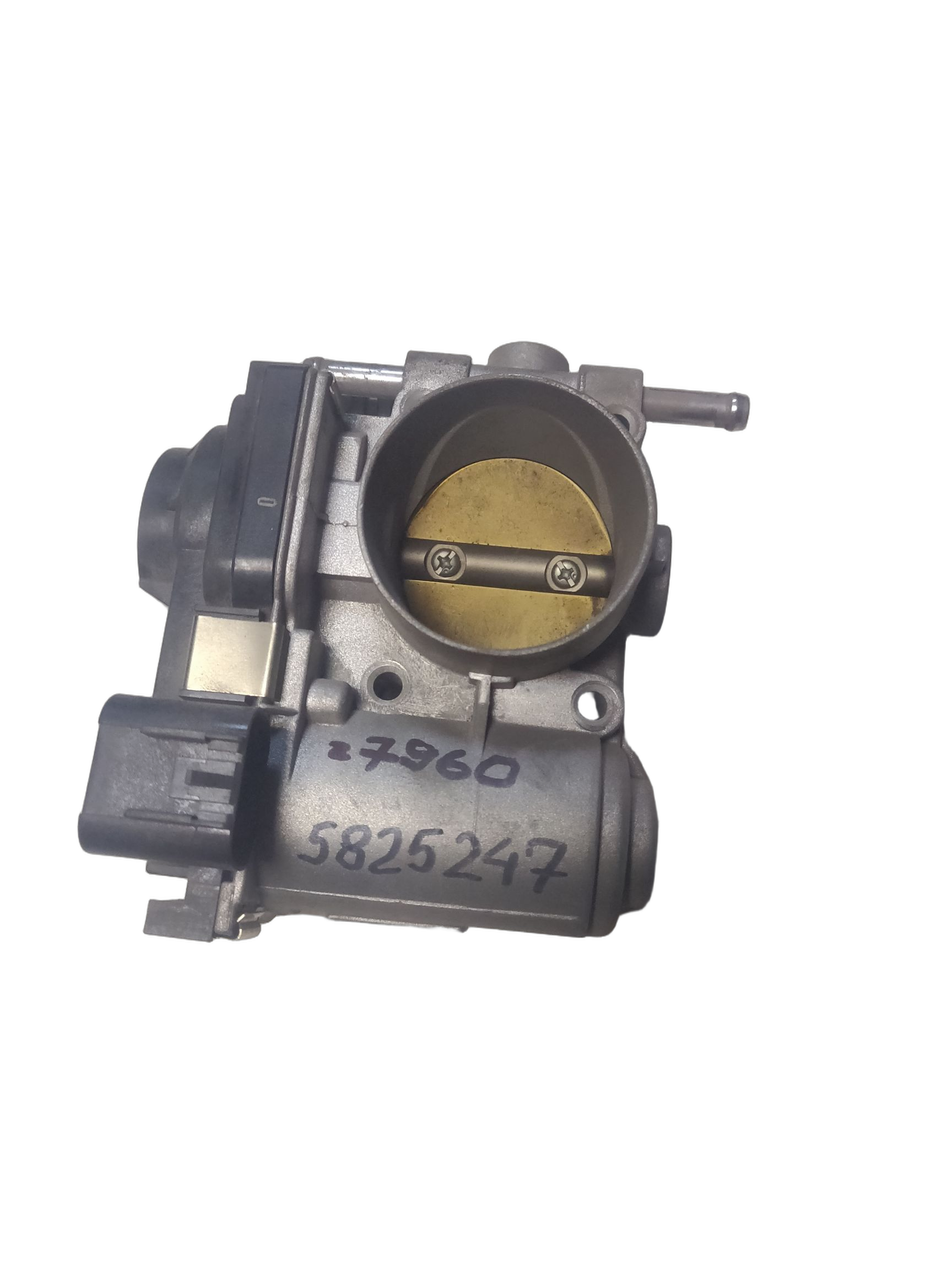 Заслонка дроссельная электрическая для opel zafira b 2005-2012astra g 1998-2005astra h / family 2004-2015meriva 2003-2010zafira