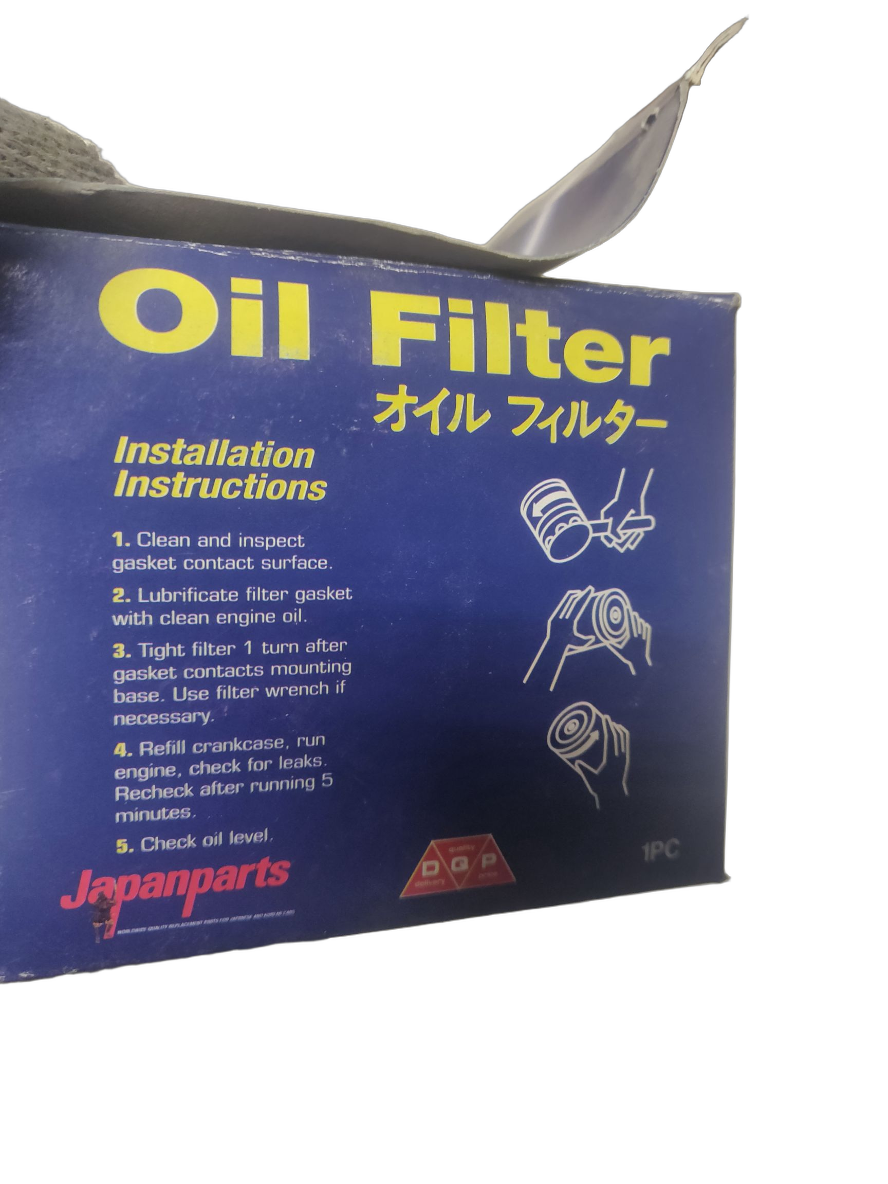 Фильтр масляный двигателя Japan Parts на TOYOTA Camry, Carina, Corolla