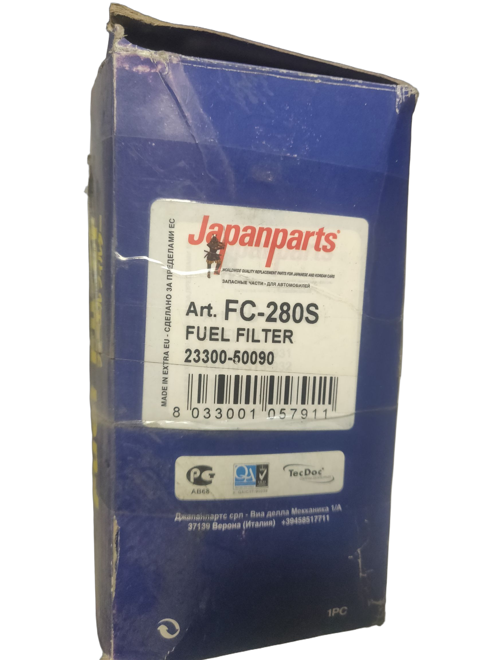 Фильтр топливный Japan Parts на TOYOTA Land Cruiser, LEXUS GS II
