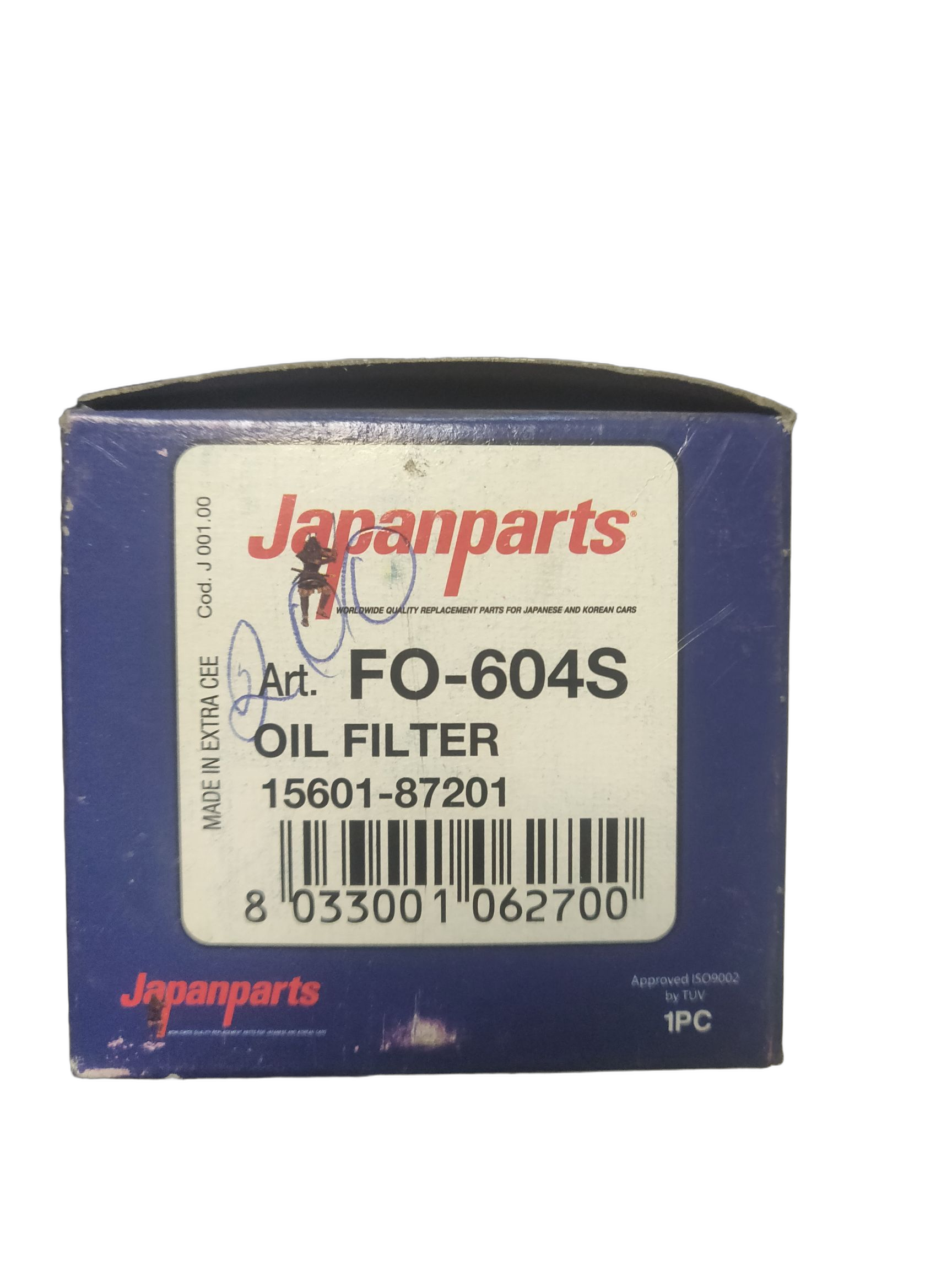 Фильтр масляный двигателя Japan Parts