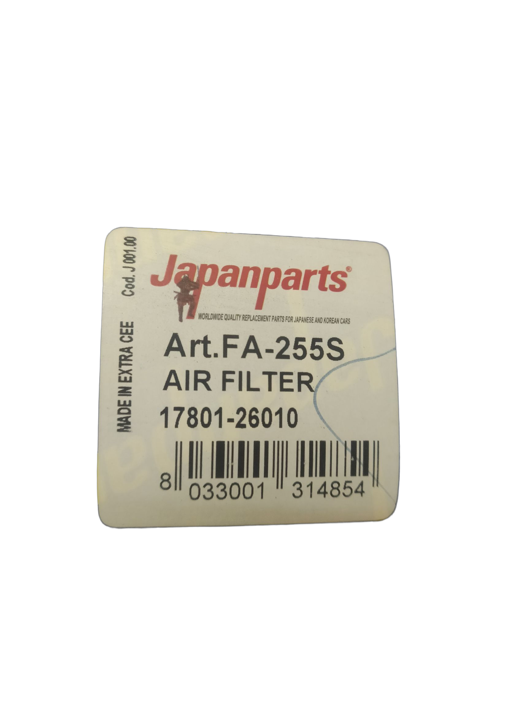 Фильтр воздушный Japan Parts на TOYOTA Rav 4, LEXUS IS
